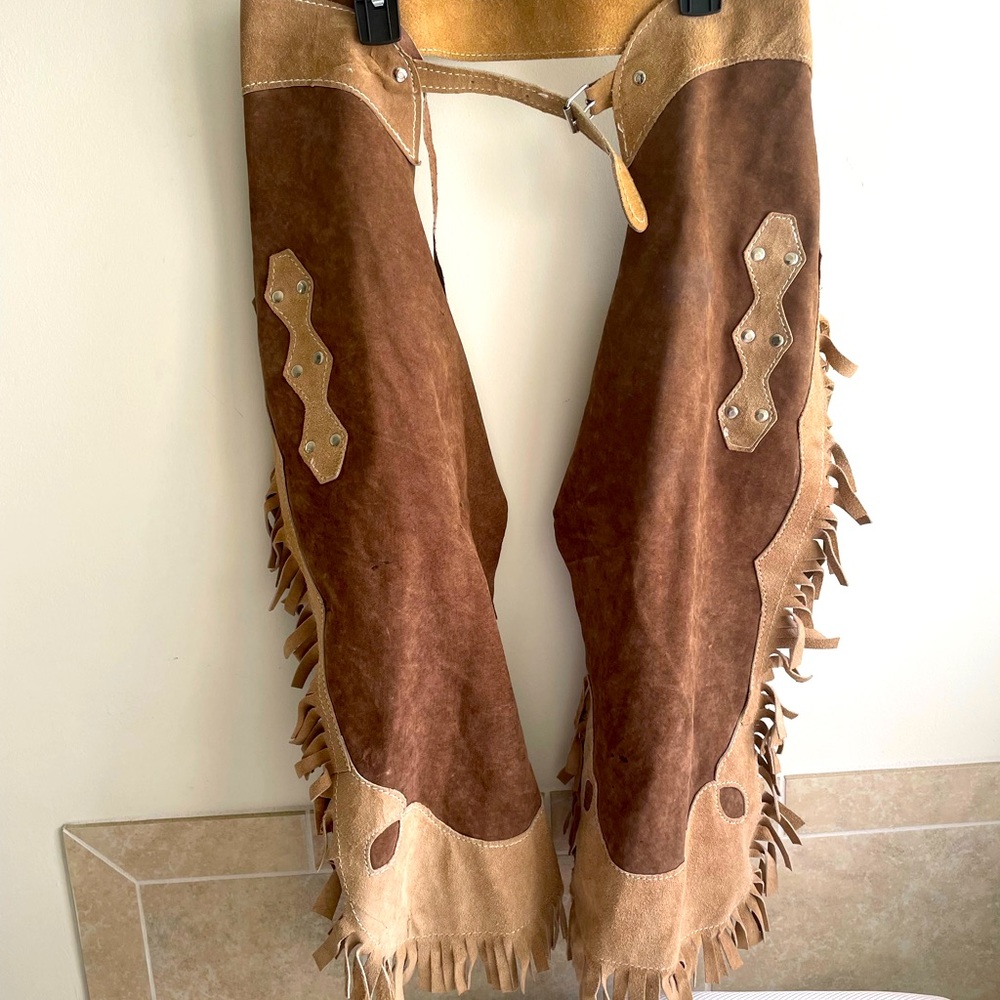 Leather chaps